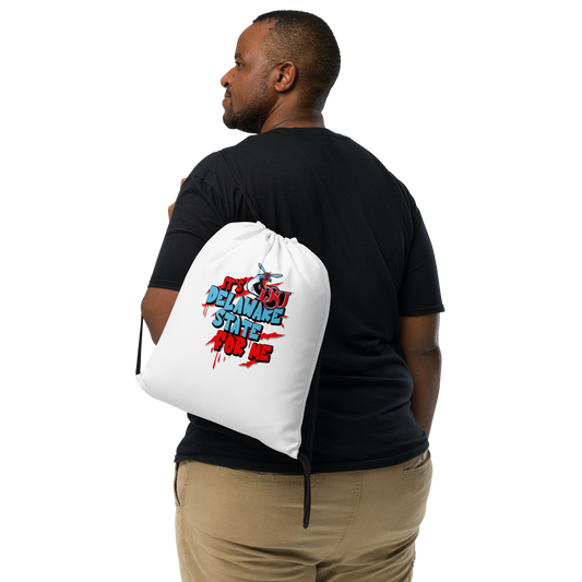 Delaware State University Drawstring Bag