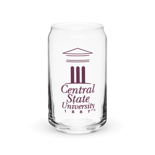 Central State University Can Shaped Glass