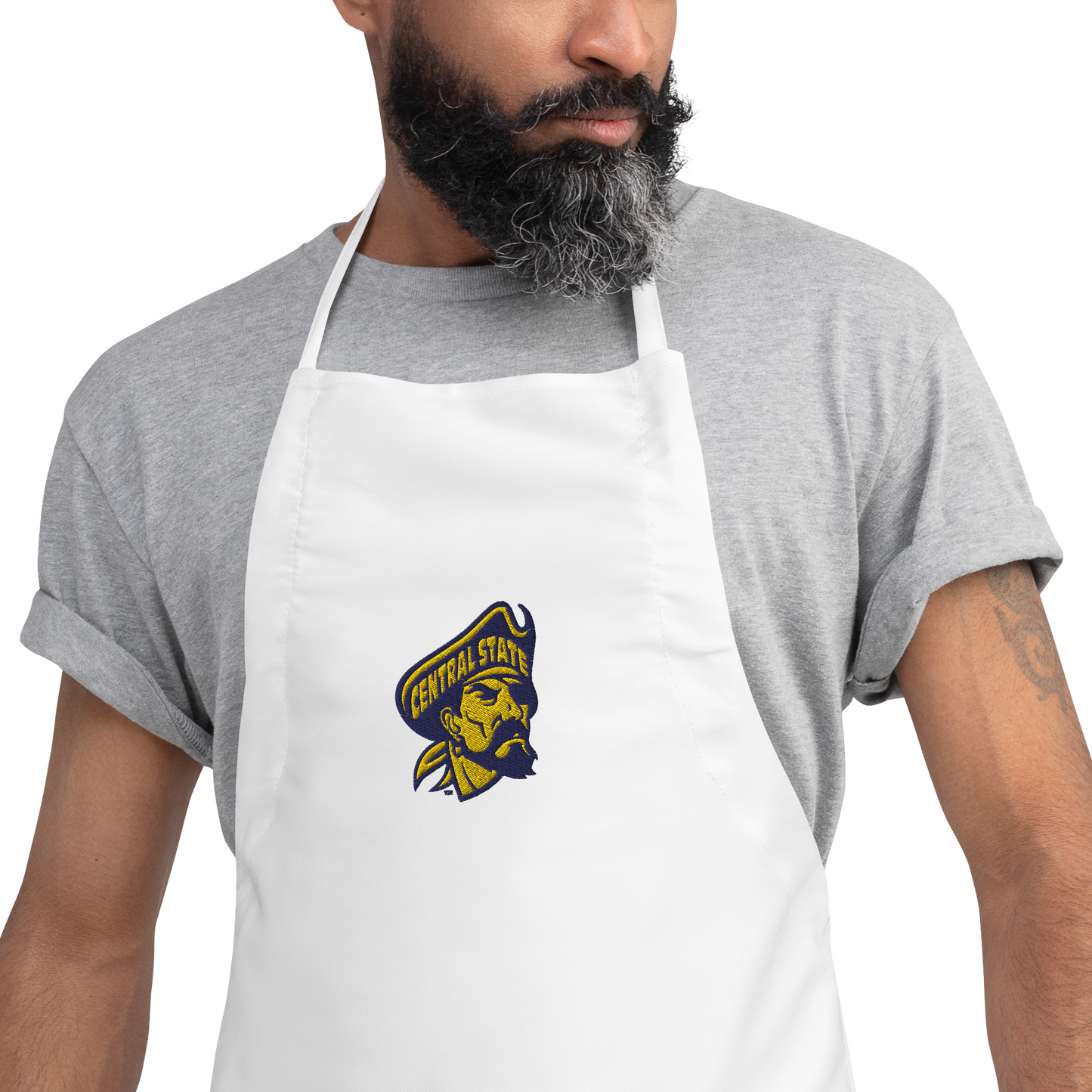 Central State University Embroidered Apron