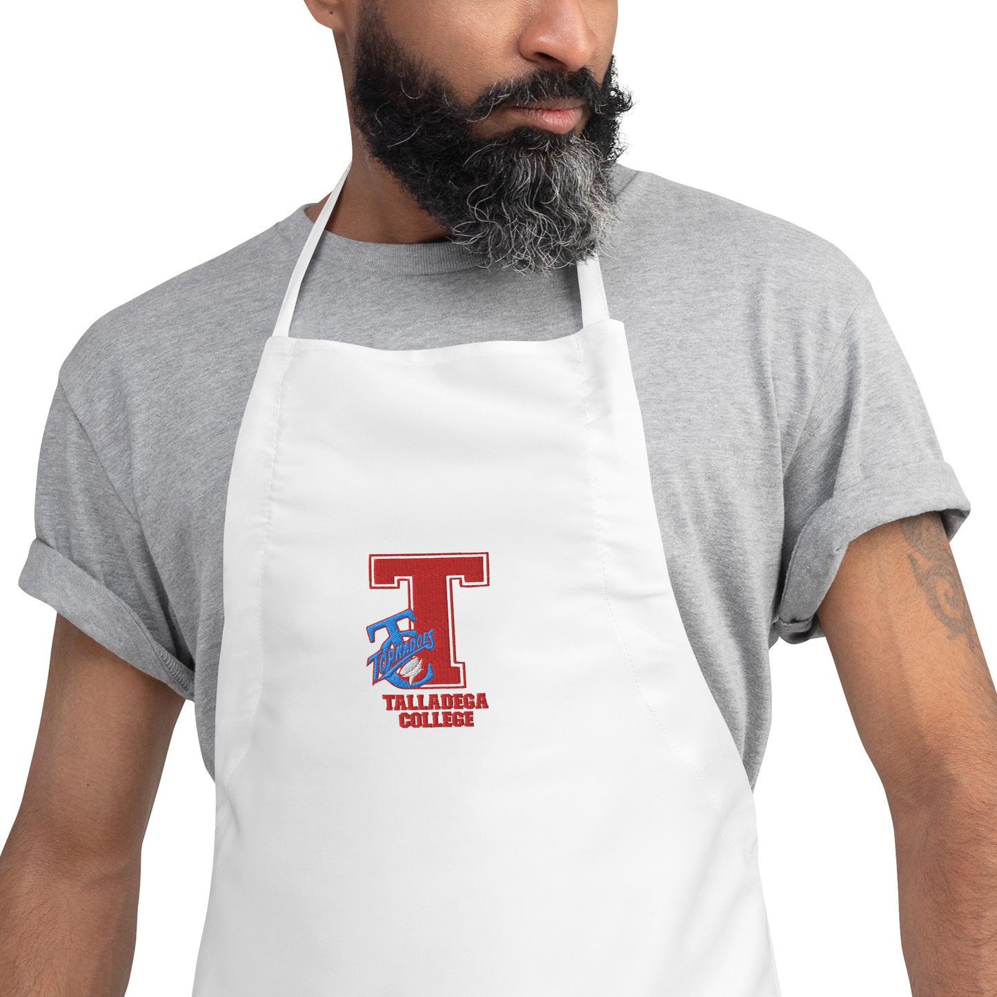 Talladega College Embroidered Apron