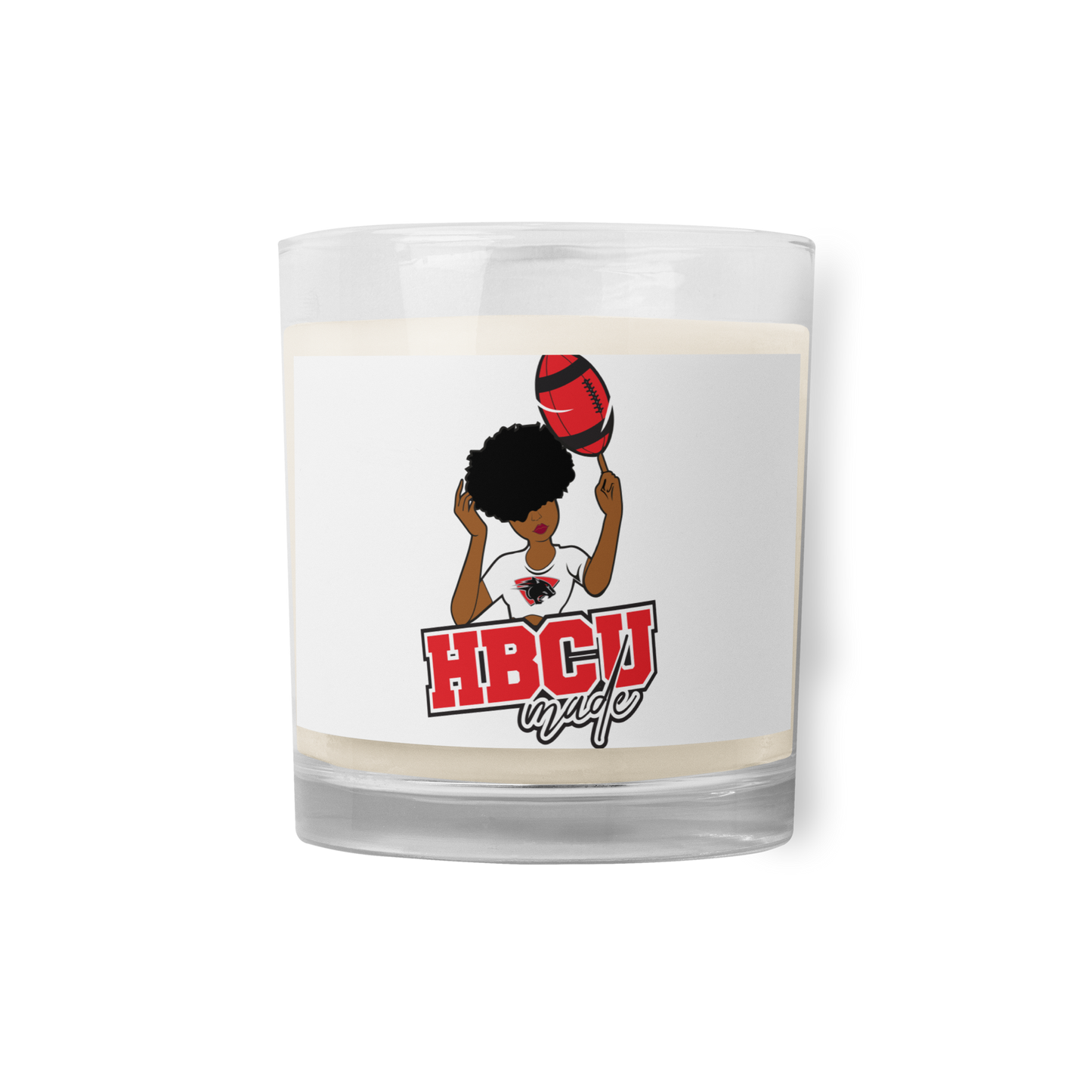 Clark Atlanta University Glass Jar Soy Wax Candle