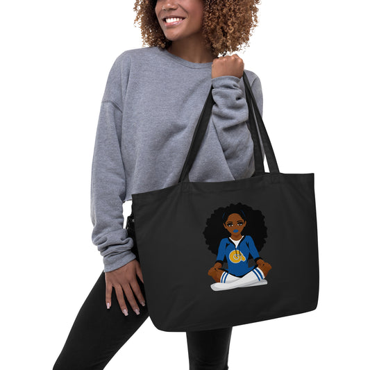 Albany State University Large Organic Tote Bag