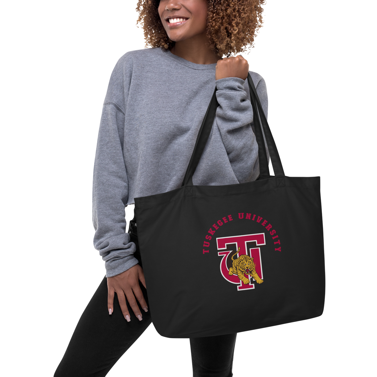 Tuskegee University Large Organic Tote Bag