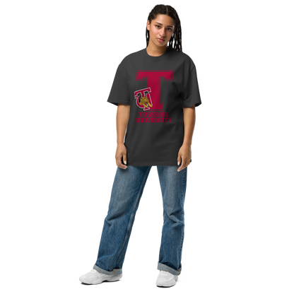 Tuskegee University Oversized Faded T-shirt