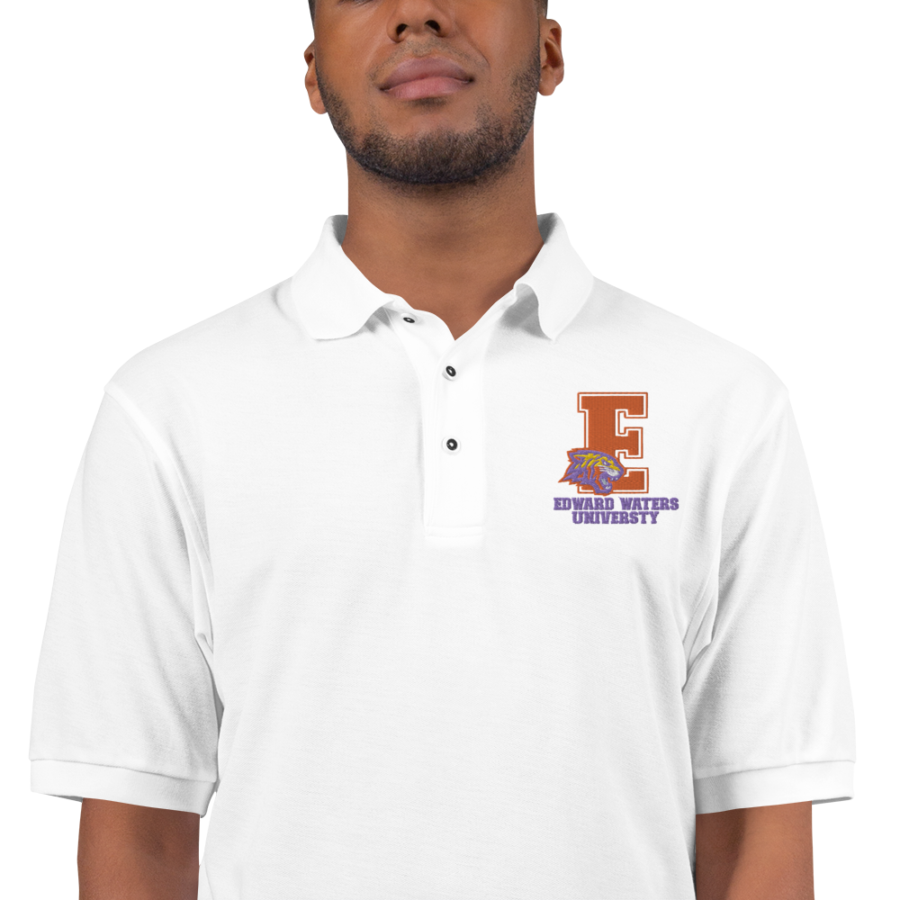 Edward Waters University Men's Premium Polo