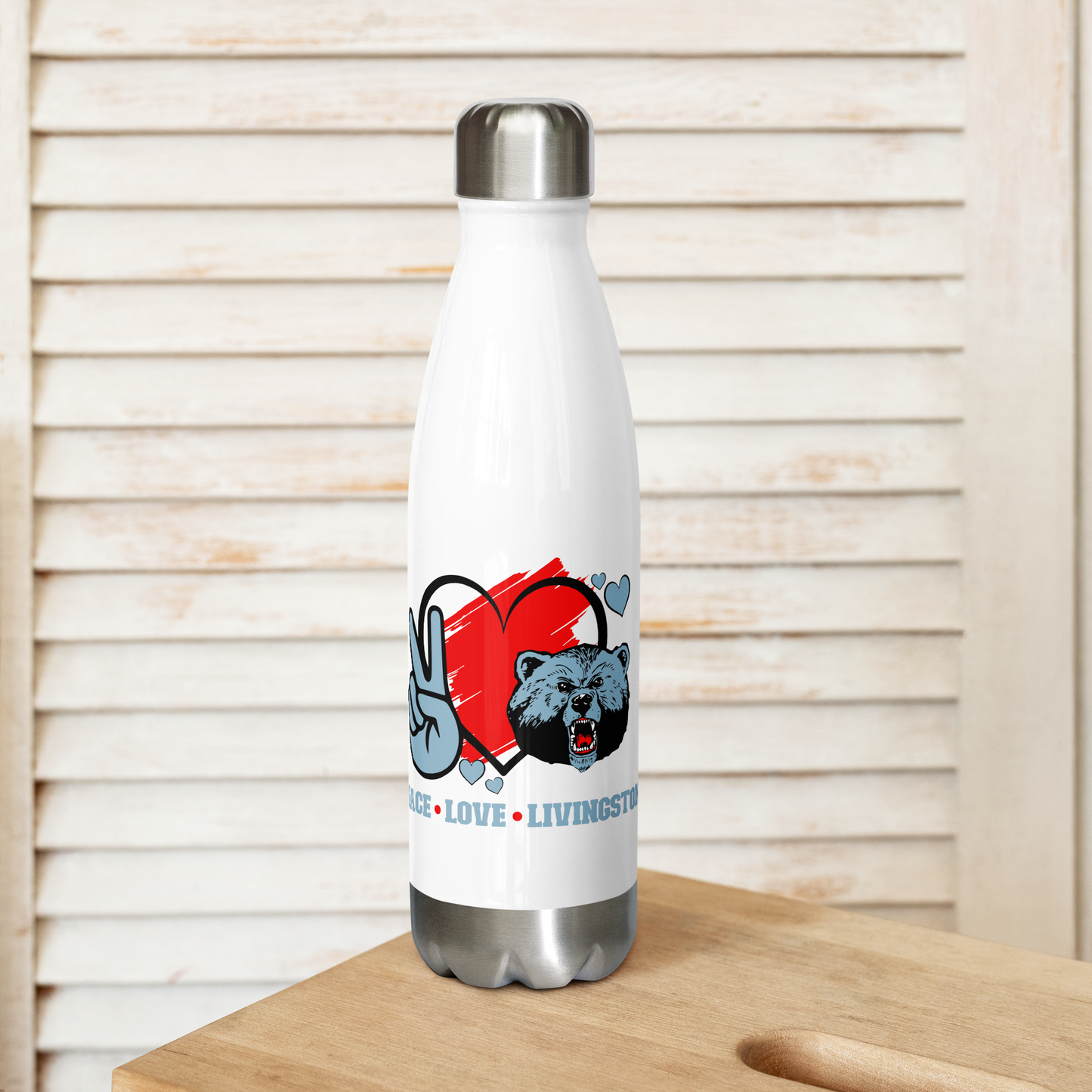 Livingstone College Stainless Steel Water Bottle