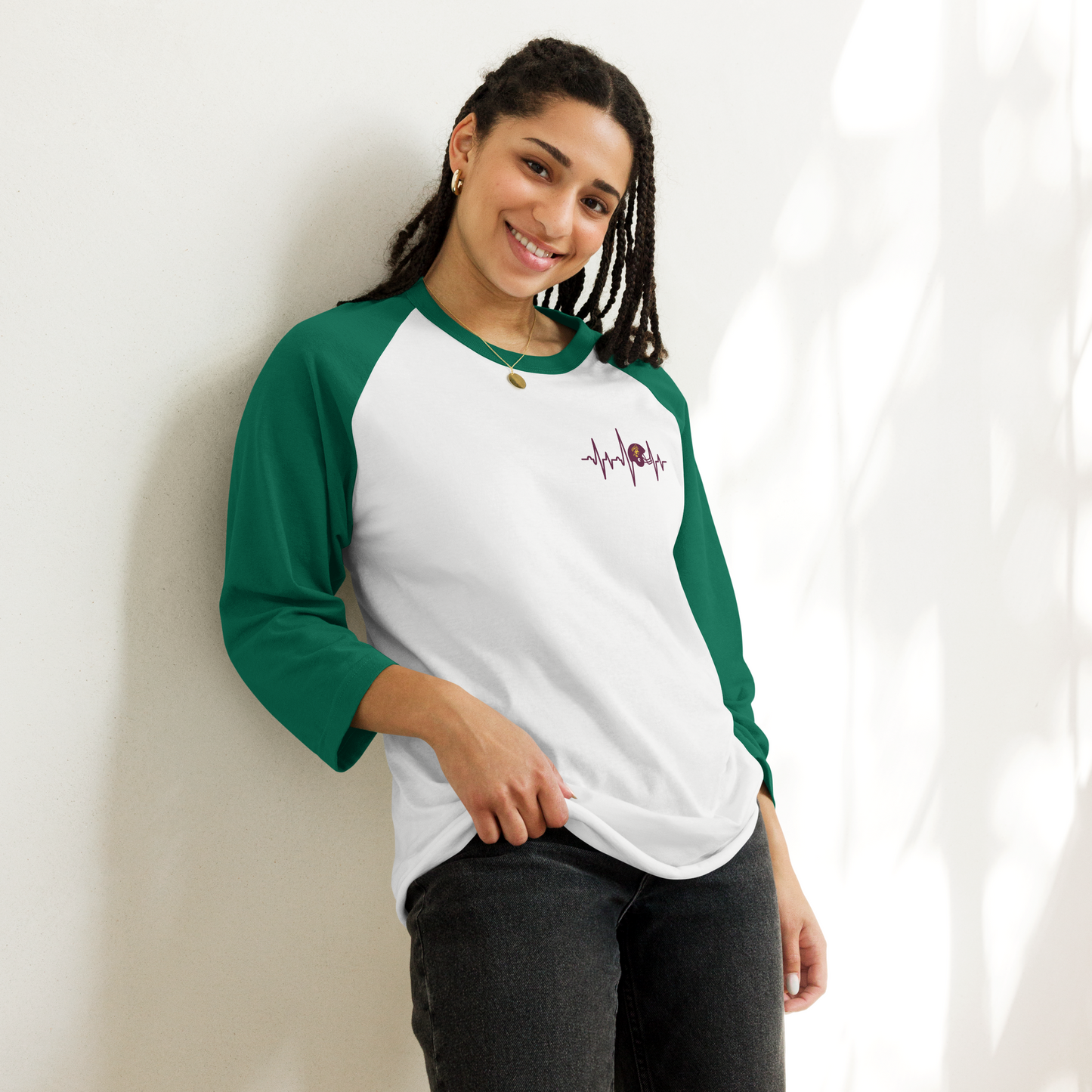 Central State University 3/4 Sleeve Raglan Shirt