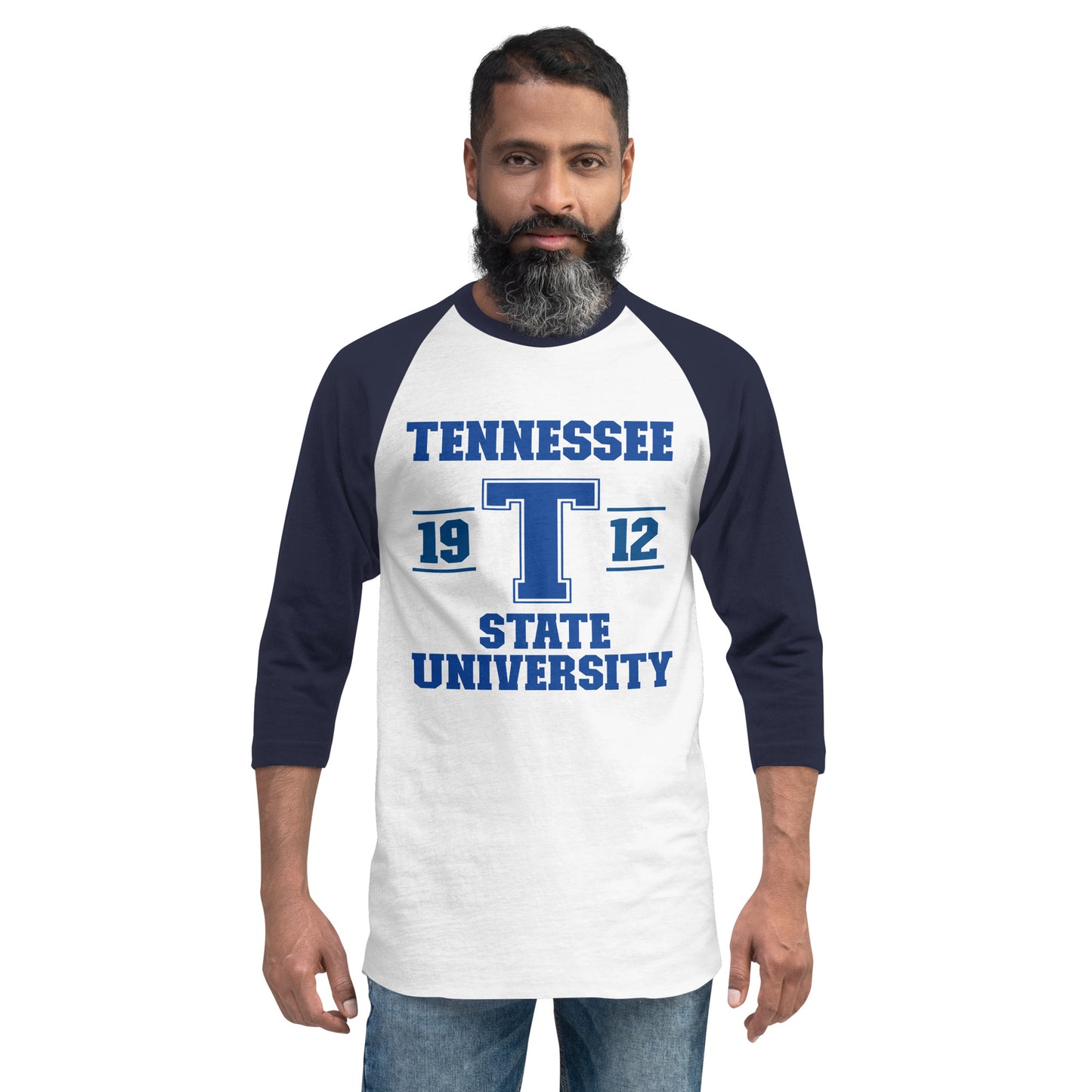 Tennessee State University 3/4 Sleeve Raglan Shirt