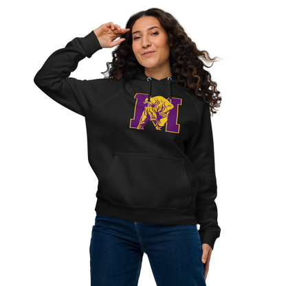 Miles College Unisex Eco Raglan Hoodie