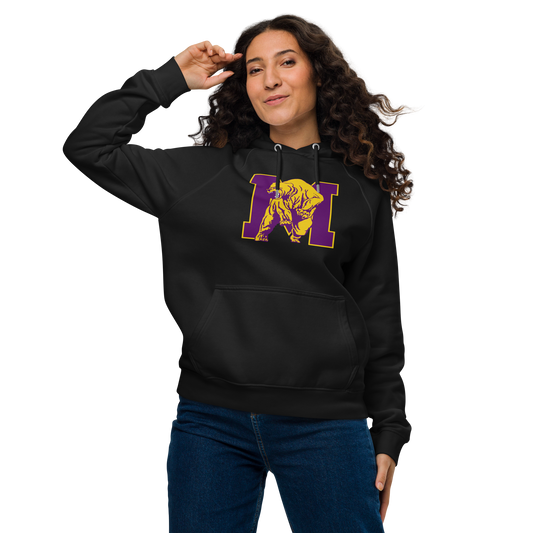 Miles College Unisex Eco Raglan Hoodie