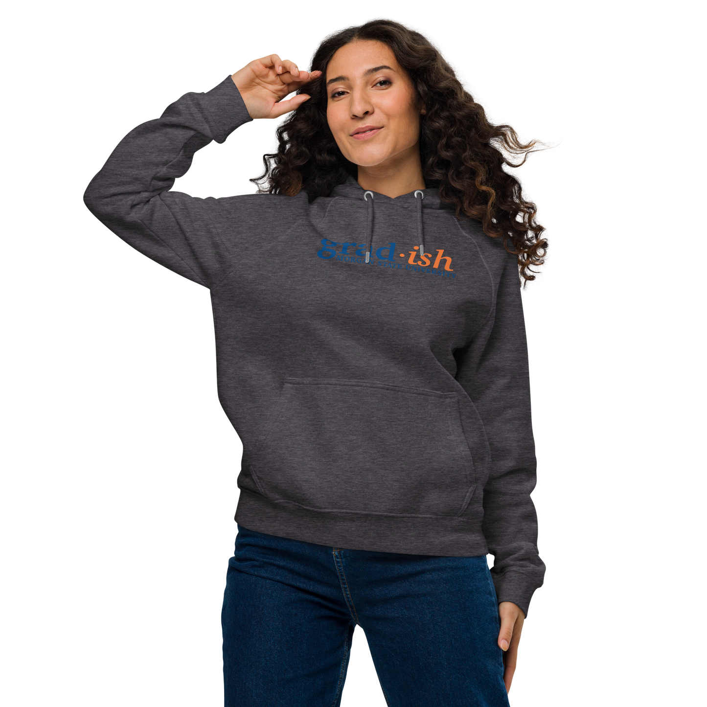 Morgan State University Unisex Eco Raglan Hoodie