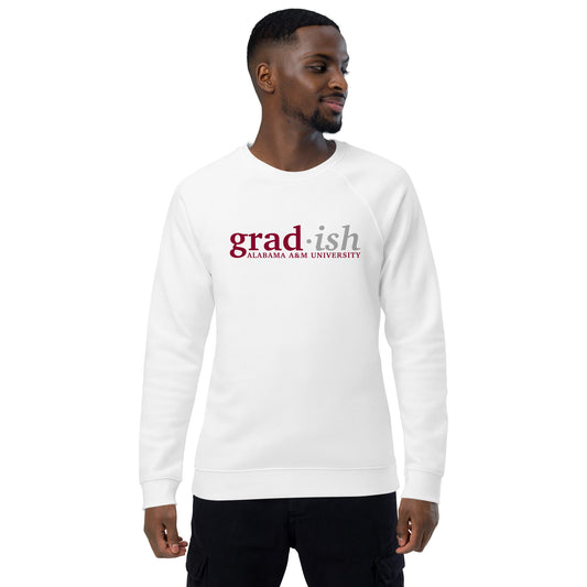 Alabama A&M Unisex Organic Raglan Sweatshirt