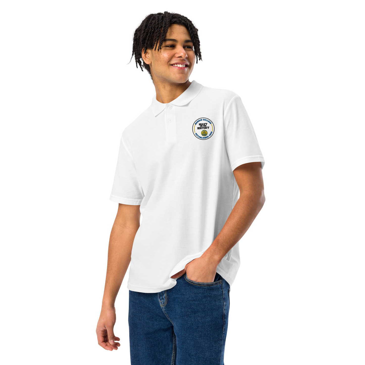 Morris College Unisex Pique Polo Shirt