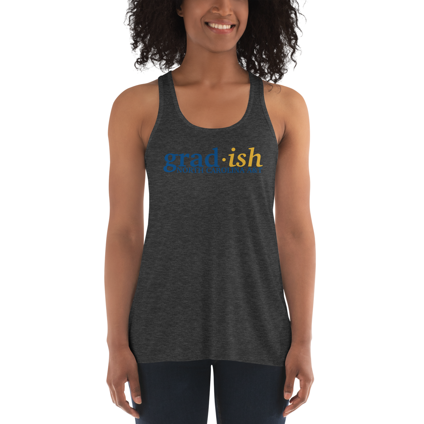 North Carolina A&T Women's Flowy Racerback Tank