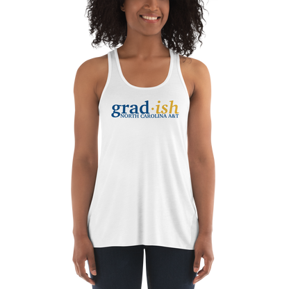 North Carolina A&T Women's Flowy Racerback Tank