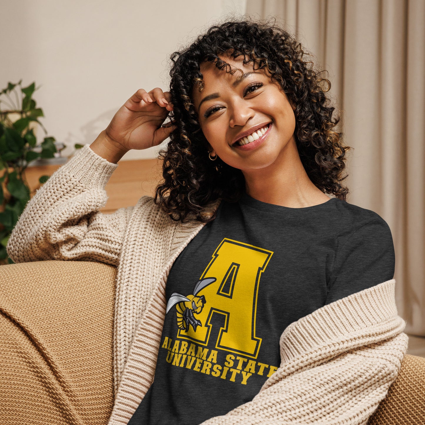 Alabama State University Women's Relaxed T-Shirt