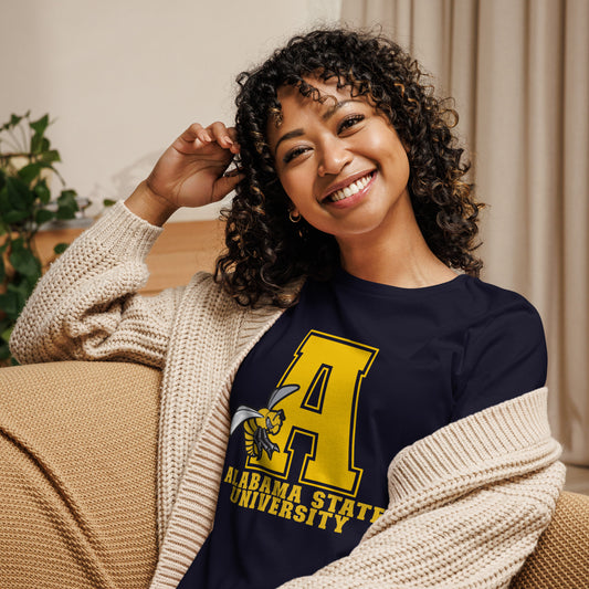 Alabama State University Women's Relaxed T-Shirt