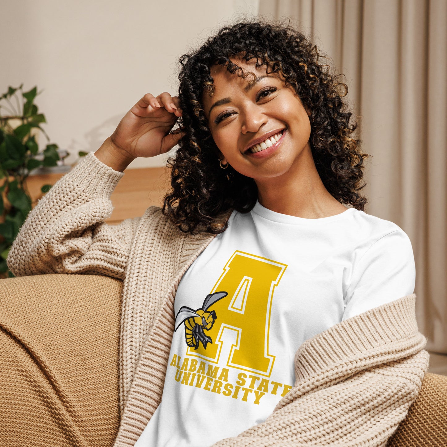 Alabama State University Women's Relaxed T-Shirt