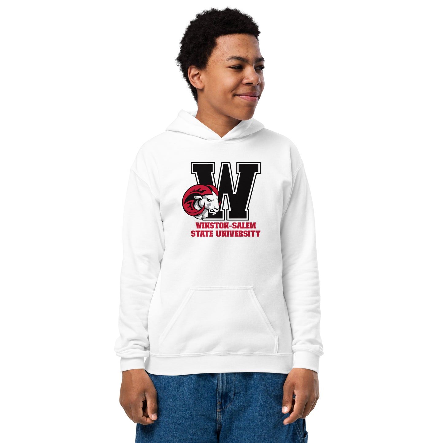 Winston-Salem State University Youth Heavy Blend Hoodie