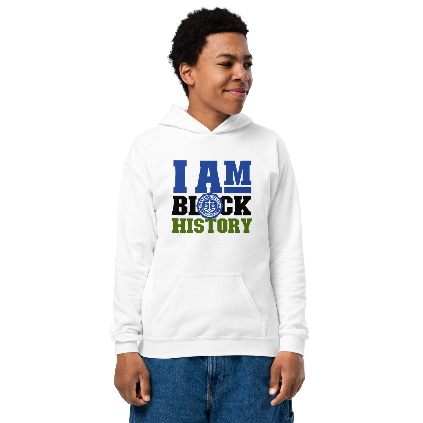 Dillard University Youth Heavy Blend Hoodie