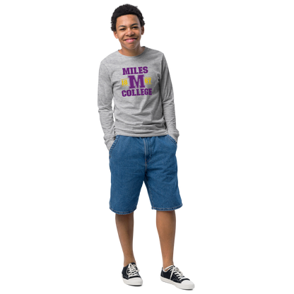 Miles College Youth Long Sleeve Tee