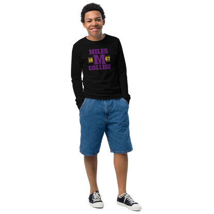 Miles College Youth Long Sleeve Tee