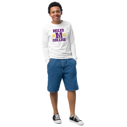 Miles College Youth Long Sleeve Tee