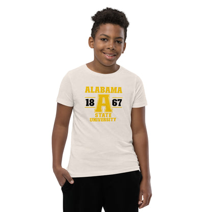 Alabama State University Youth Short Sleeve T-Shirt