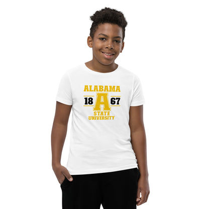 Alabama State University Youth Short Sleeve T-Shirt